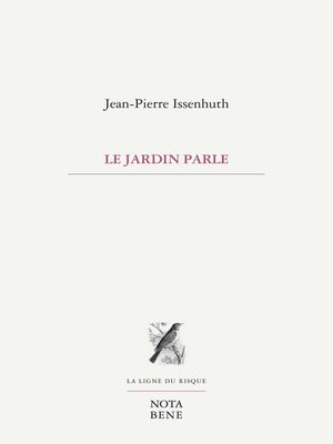 cover image of Le jardin parle